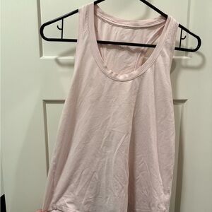 Lululemon Athletica Light Pink Tank Top